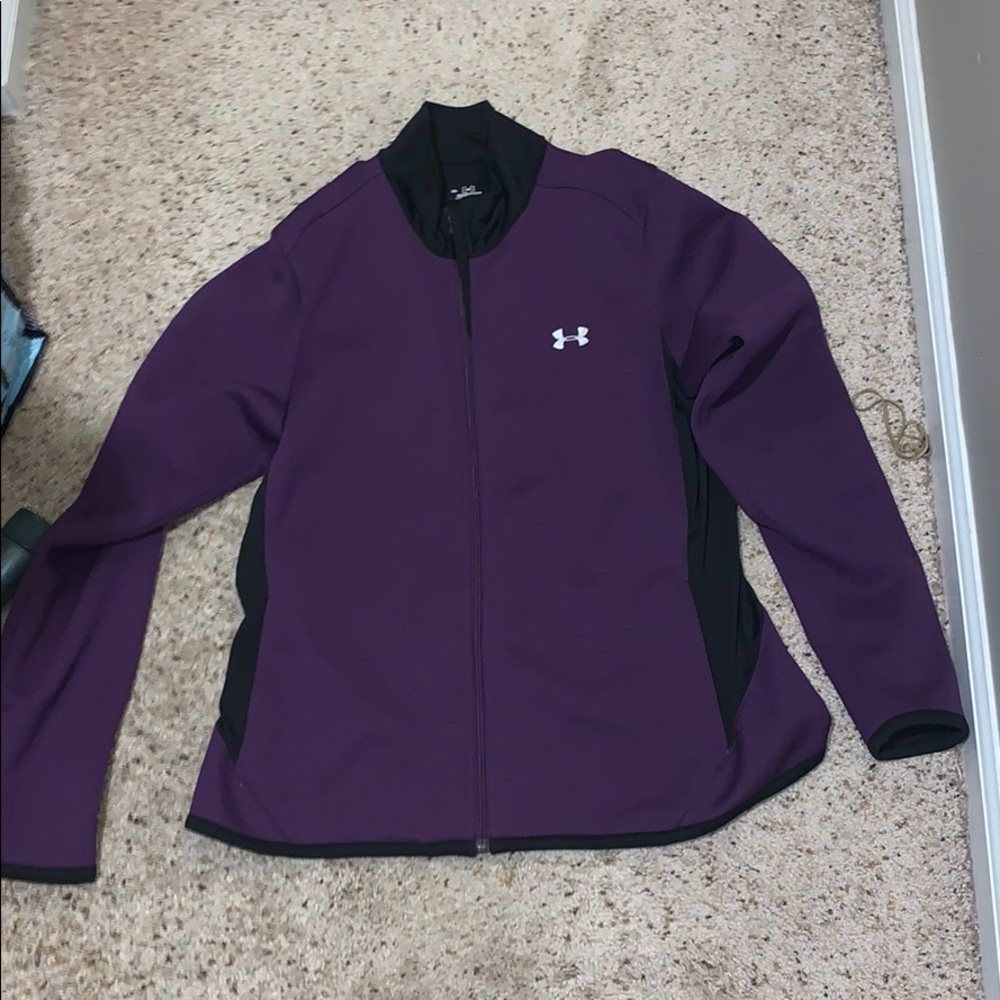 Under Armour purple jacket